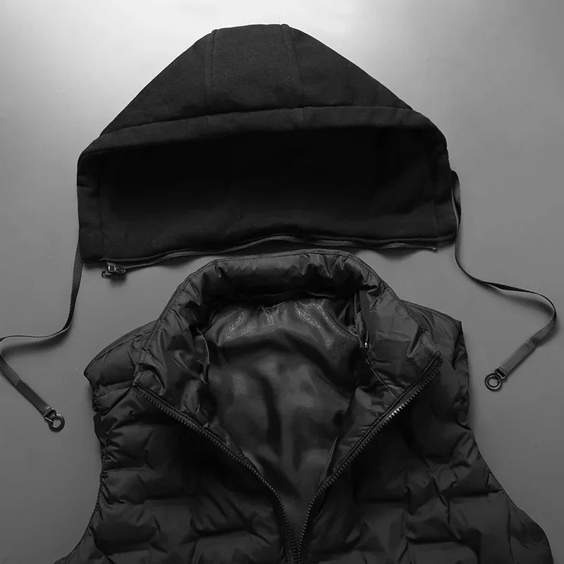 UrbanExplorer Men's Hooded Vest