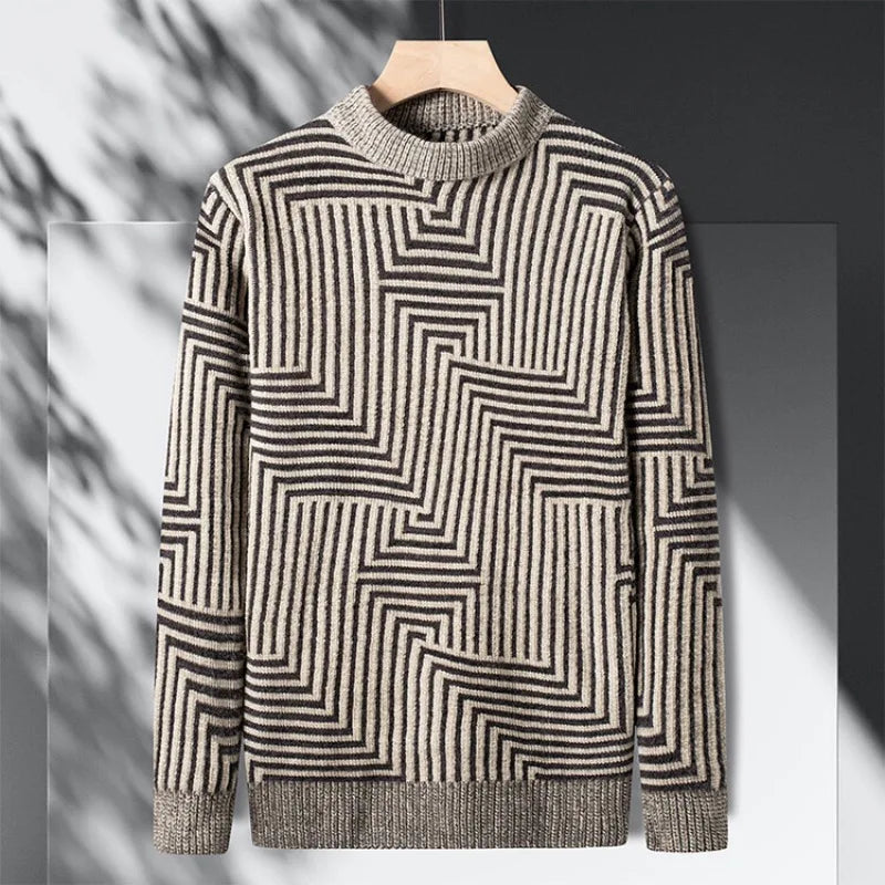Labyrinth Wool Sweater